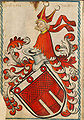 Wappen der Grafen von Montfort, Scheibler­sches Wappen­buch von 1450
