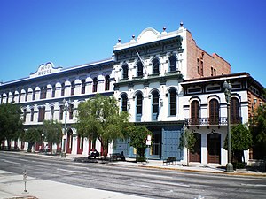 Pico House, Merced Theater and Masonic Hall