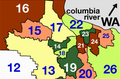 Portland area Senate districts.