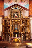 Nabua Church retablo