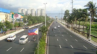 Roxas Boulevard in Pasay, named after the president