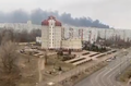 Russian bombardment outside Zaporizhzhia