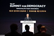 Secretary Blinken at the third Summit for Democracy in Seoul, South Korea, March 2024