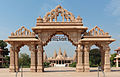 Gate of Shri Swaminarayan Mandir, Bhavnagar, India