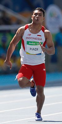 Sudirman Hadi bei den Olympischen Sommerspielen 2016 in Rio de Janeiro