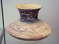 Ubaid III; pottery; c. 5300 – c. 4700 BC; Louvre Museum AO 29598[12]