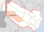 Lage der Gemeinde Vilhelmina