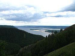 View from Strelna, Stavropolsky District