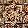 Ilkhanid tile work, Damghan, Iran