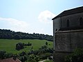 Apse of the Church overlooking the valley