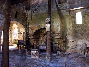 The forge at Fontenay Abbey, France.