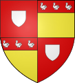 Coat of arms of the lords of Clervaux and Meysembourg, branch of the lords of Brandenbourg.
