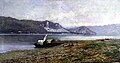 165. Lorenzo Gignous, Veduta del Lago Maggiore, 1885
