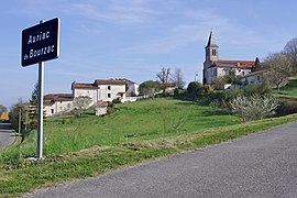 A general view of Auriac-de-Bourzac