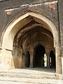 Closer view of East gate of Begumpur Masjid