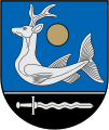 Hirschkopffisch im Wappen von Zarasai