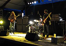 Colour Haze: Stefan Koglek, Philipp Rasthofer, Manfred Merwald performing live in The Netherlands on 15 August 2008