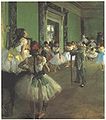 Der Tanzunterricht (um 1874), Öl auf Leinwand, 85 × 75 cm
