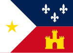 Flag of the Acadiana region of Louisiana
