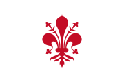 Civil flag of Republic of Florence