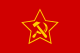 Red flag of the Communist Party of Germany