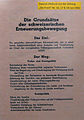 Schweizer Nazi-Flugblatt