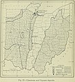 Limestone distribution in Ohio, from Geography of Ohio, 1923