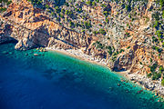 Hidden beach in southern Dalmatia