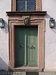 4. Tür mit verkröpften oberen (Evangelische Kirche in Köslau, Königsberg in Bayern)