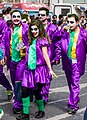 Joker costumes in the 2016 carnival
