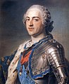 Image 48Maurice Quentin de La Tour, Portrait of Louis XV of France (1748), pastel (from Painting)
