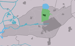 Location in Smallingerland municipality