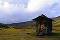 Liki North Hut is a small bothy in the Liki North Valley.[33] It offers little more than shelter from the weather.