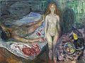 Edvard Munch: Marats Tod I (1907)