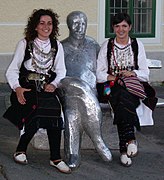 Folk costumes of Croatian women from Tomislavgrad Hercegovina.