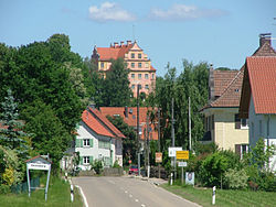 Osterberg with the castle in the background