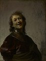 Lachender Rembrandt, ca. 1628, Öl auf vergoldetem Kupfer, 22,2 × 47,5 cm, Getty Center, Los Angeles