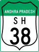 State Highway 38 shield}}