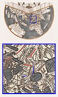 Russia and Moscovia 1507 Planisphere by Johannes Ruysch