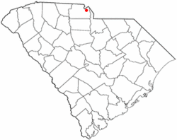 Location of Riverview, South Carolina
