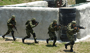 Colombian Special Forces soldiers