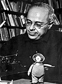 Stanisław Lem, writer of science fiction and essays on various subjects, including philosophy, futurology, and literary criticism
