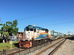 EMD GP49H-3 locomotive at Metrorail Transfer