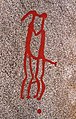 Petroglyph. Vitlycke, Sweden. Bronze-age.