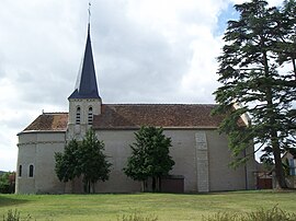 The church of Saint-Léger, in Vicq-sur-Gartempe