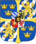 Royal coat of arms (1654-1720) of