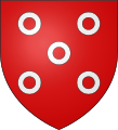 Coat of arms of the Erdorf family, vassals of the counts of Vianden.