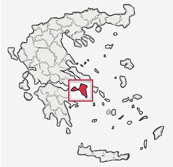 Attica within Greece