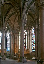 Ambulatory of the Basilica of Saint-Denis (completed 1144)
