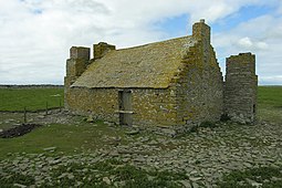 The bothy at the southern end of Rusk Holm